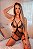 BODY LUXO LEXA EM ARRASTÃO E RENDA COM PERSEX LIGA - Imagem 3