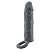 CAPA PENIANA COM VEIAS SALIENTES E ANEL PENIS SLEEVE LARGE PRETTY LOVE - Imagem 2