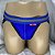 CUECA JOCK AZUL COM LISTRAS FRANTZ - Imagem 1