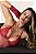 BODY LUXO NATALIA ARRASTÃO E RENDA COM LUVAS - Imagem 6
