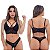 CONJUNTO FIO DENTAL EM RENDA CORAÇÃO COM STRAPPY E LACINHO HOT LOVE - Imagem 1