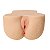 MASTURBADOR FORMATO DE BUNDA COM VAGINA E ÂNUS BUTT PANTY SI - Imagem 3