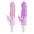 VIBRADOR RABBIT PÊNIS JELLY COM ESTIMULADOR DE CLITORIS - Imagem 1