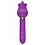 VIBRADOR 2 EM 1 ROSA COM LINGUA E VAI E VEM JANE SI - Imagem 7