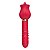 VIBRADOR 2 EM 1 ROSA COM LINGUA E VAI E VEM JANE SI - Imagem 4