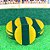 Time Futebol de Botão - Madrepérola 45mm - Verde/Amarelo - Imagem 2