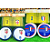 2 Times Futebol de Botão - Vidrilha 45mm - ING x FRA - Imagem 2