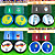 4 Times Futebol de Botão - Vidrilha 45mm - Mundial - Imagem 2