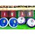 2 Times Futebol de Botão - Vidrilha 45mm - ITA x FRA - Imagem 2