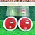 Time de Futebol de Botão - Vidrilha 45mm - Hungria - Imagem 2