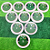 10 Botões de Futebol - Acrilico Cristal 50mm - Bolivia - Imagem 4