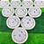 10 Botões de Futebol - Acrilico Cristal 50mm - EUA - Imagem 4
