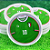10 Botões de Futebol - Acrilico Cristal 50mm - México - Imagem 2