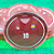 10 Botões de Futebol - Acrilico Cristal 50mm - Venezuela - Imagem 2
