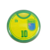 10 Botões Futebol de Botão - Vidrilha 45mm - Australia - Imagem 2