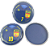 10 Botões Futebol de Botão - Vidrilha 45mm - Espanha-3 - Imagem 4