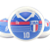 10 Botões Futebol de Botão - Vidrilha 45mm - França - Imagem 2