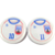 10 Botões Futebol de Botão - Vidrilha 45mm - Haiti-2 - Imagem 1