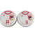 10 Botões Futebol de Botão - Vidrilha 45mm - Jordania - Imagem 1