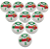 10 Botões Futebol de Botão - Vidrilha 45mm - Portugal-2 - Imagem 1