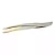 Pinça Solingen Chanfrada Folha Ponta Dourada Original cos - Imagem 5