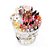 ORGANIZADOR DE COSMETICOS GIRATORIO SUPORTE PERFUMES MAQUIAGEM REDONDO AJUSTAVEL - Imagem 6