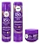 Kit Matizador Loiros Shampoo Máscara Condicionador Meu Liso Salon Line - Imagem 1