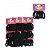 Elástico Cabelo Pacote c/12 cartelas 6 uni cada - Imagem 1