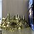 Castelo hogwarts decorativo dourado harry potter - Imagem 2