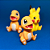 Kit Pokébola poké ball 8,5 cm abre fecha Pokemon aleatório surpresa pikachu presente brinquedo criança anime animação - Imagem 2