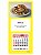100 Mini Calendário Geladeira 2026 Para Personalizar Inkjet Laser Mini 17 Ao Mini 31 - Imagem 7