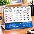 100 Calendários De Mesa Personalizado 2027 Folhinha Logotipo - Imagem 4