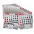 100 Bloco Calendário Comercial 2026 21x22 Refil Kit Folhinha - Imagem 2