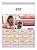 100 Calendários Folhinha 27x37 cm De Parede 2026 Plastificado Linha 600 a 611 - Imagem 5