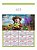 100 Calendários Folhinha 27x37 cm De Parede 2027 Plastificado Linha 600 a 611 - Imagem 4