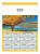 100 Calendários Folhinha De Parede 27x37 cm 2026 linha 612 a 623 - Imagem 9