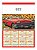100 Calendários Folhinha De Parede 27x37 cm 2026 linha 612 a 623 - Imagem 12