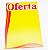 Cartaz Oferta Promoção 47x 65 Amarelo P/ Supermercado 50 Unidades - Imagem 2
