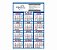 300 Calendário 46x32 Folhinha 2025 Comercial 30 Personalizada com Logotipo e vareta - Imagem 5