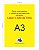 100 Cartazes A3 Amarelo P/ Jato De Tinta Ou Laser Supermercado - Imagem 1