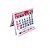 Mini Calendário 2027 Imã Geladeira 7,5x7,5 Bloquinhos 500 und - Imagem 10