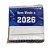 25 Calendários de Mesa Espiral 2026 Folhinha Sem Personalizar - Imagem 3