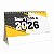 10 Calendários Corporativo Mesa 2026 Folhinha Sem Personalizar - Imagem 1