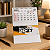200 Calendários de Mesa 2027 Folhinha Sem Personalizar - Imagem 2