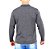 Blusa Kappa Charles Cinza Mescla Tam P - Imagem 2