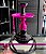 Narguile Triton Pink com Preto - Imagem 1