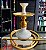 Narguile Triton Dourado com Branco - Imagem 1