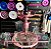 Narguile Triton Rose com Prato Coroa - Imagem 1