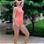 Body Recortes de Tule e Microfibra Erika pessêgo - Imagem 3