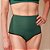Hotpants Claudia de poliamida com elastano Verde - Imagem 2